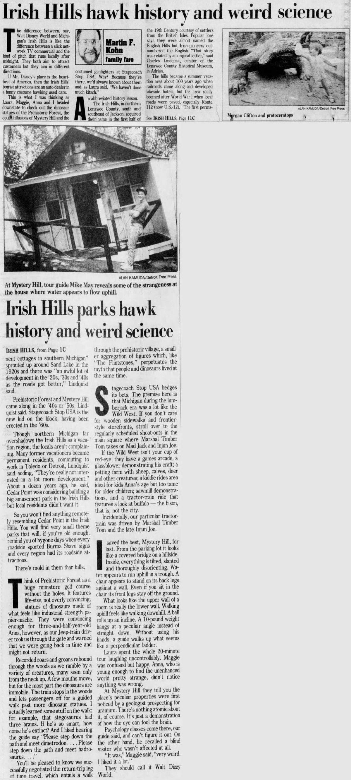 Irish Hills Area - July 1988 Article